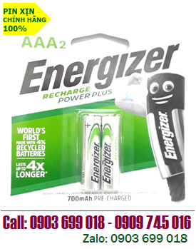 Energizer NH12URP2; Pin sạc AAA700mAh 1.2v Energizer NH12URP2